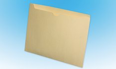 manila folder pocket