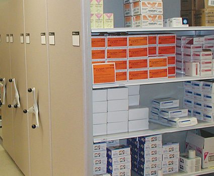 Healthcare - medical supplies storage