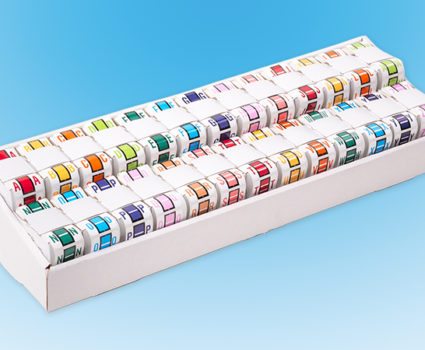 alphabetic and numeric roll and sheet labels