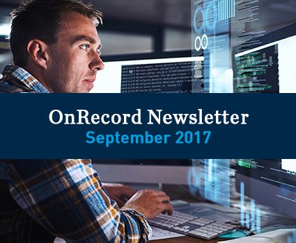 September 2017 Newsletter: How to guides: Reducing costs, and helping with EDRMS implementations