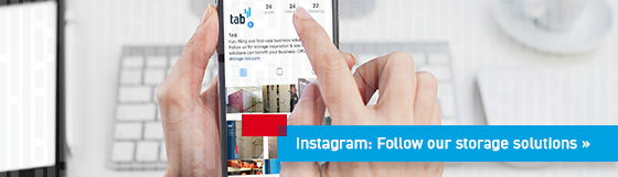 Instagram: Follow our storage solutions account @tabstorage